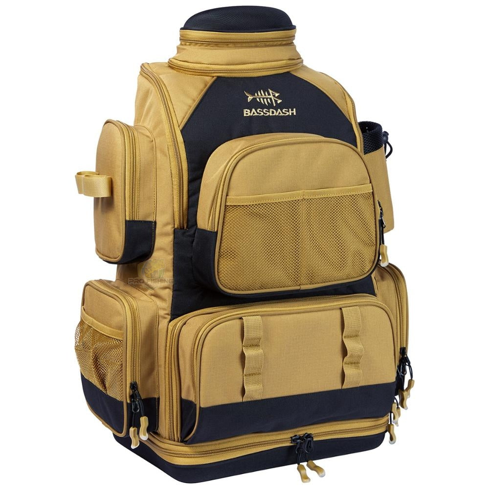 Nova Mochila de Pesca Multifuncional Bassdash - Lançamento
