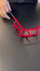 Suporte de Vara 8mm Emborrachado 3 Posições de Alta Resistência - Pronta Entrega