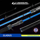 Vara para carretilha Marine Sports Gladius 5.8" (1,73m) 14 lbs -17 Lbs - 25lbs