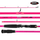 Vara para carretilha Saint Plus Pro Tamba New Edition Pink 8" (2,40m) 50 Lbs 2402BC - 02 Partes