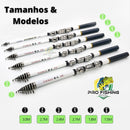 SUPER KIT com 3 VARAS Premium Ultra Light Telescópica de Carbono JOSBY Fishing - Importada (cópia)