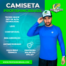 Camiseta Pro Fishing Brasil em Poliamida Super Confortável