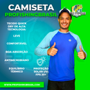 Camiseta Pro Fishing Brasil em Poliamida Super Confortável