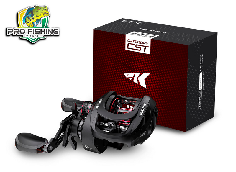 Nova Carretilhas BRUTUS KastKing - 8KG Max DRAG - 7.2:1 Recolhimento - 6 Rolamentos