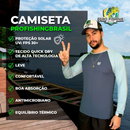 Camiseta Pro Fishing Brasil em Poliamida Super Confortável