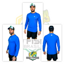 Camiseta Pro Fishing Brasil em Poliamida Super Confortável