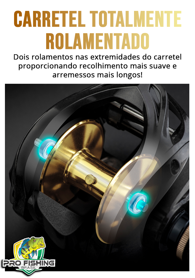 NOVA CARRETILHA BIG GAME SPECTER LX300H RYOBI - 16KG DRAG - 10 ROLAMENTOS + FRETE GRÁTIS