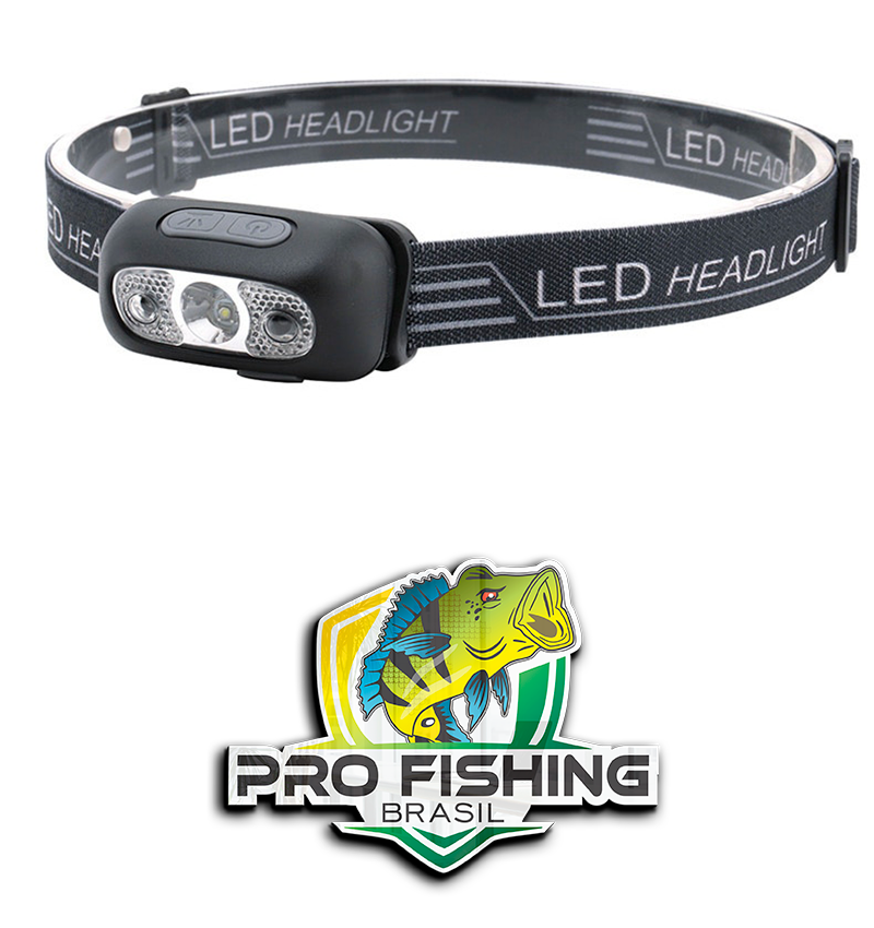 Lanterna de Cabeça Headlight Full LED À Prova D'Água - Super Resistente + Frete Grátis