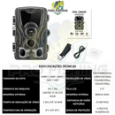 Armadilha Fotográfica HC801A FULL HD 1080p Com Visão Noturna - Câmera de Trilha