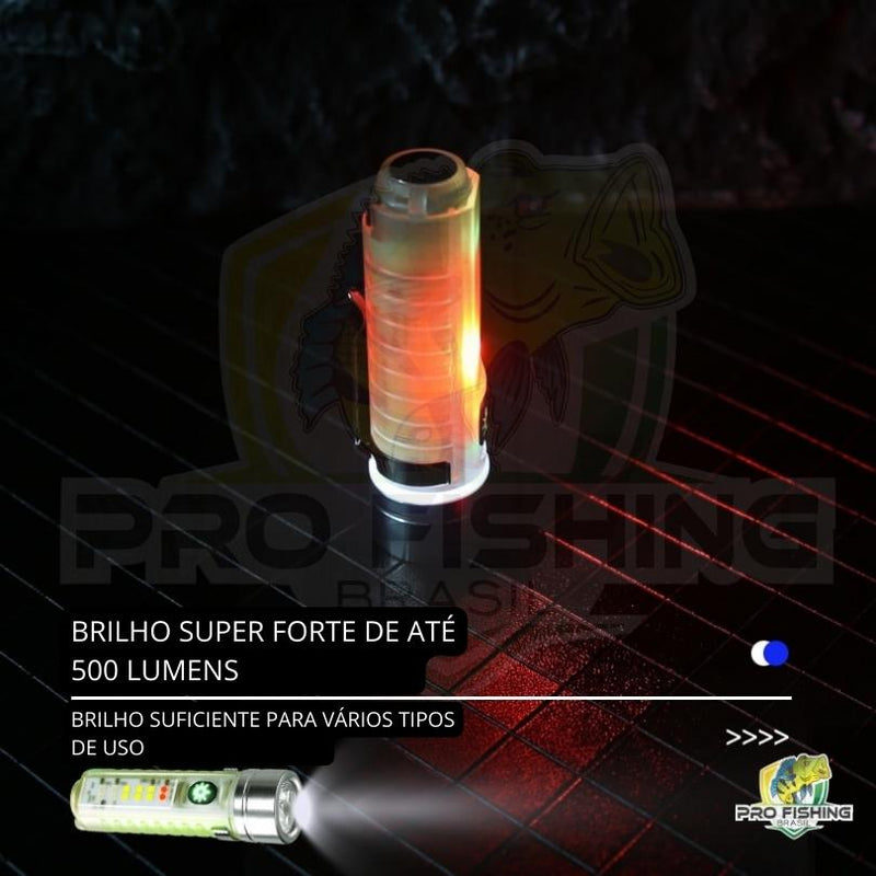 Super Lanterna Compacta ULTRA LIGHTING L2 LED Multi Color - Frete Grátis