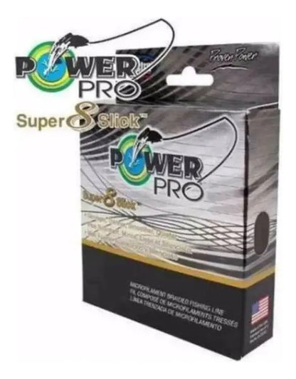 Linha Power Pro 8x Super Slick - 0,20mm 30lbs - 275m