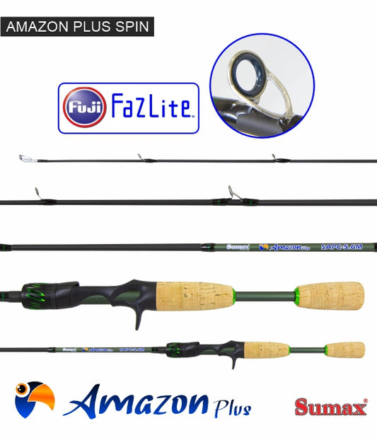 Vara para carretilha Sumax - Amazon Plus 30lbs 6'0" (1,80m) 30 Lbs SAPC-60XH