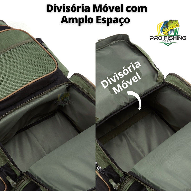 Nova Mochila de Pesca Multifuncional Bassdash - Lançamento 2023 - Frete Grátis