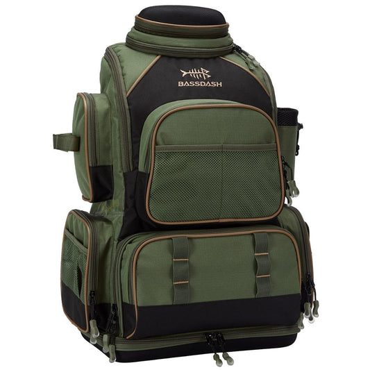 Nova Mochila de Pesca Multifuncional Bassdash - Lançamento