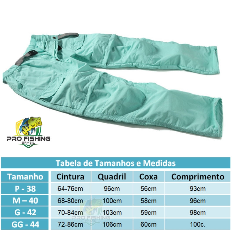 Nova Calça que vira Bermuda Feminina Outdoor&nbsp; Sport Premium com Proteção Solar UV+50 Super Confortável