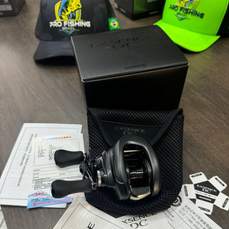 Carretilha Shimano Exsence DC XG 2022 Made Japan
