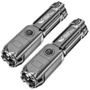 Lanterna Tática Power LED Recarregável 2.0 - À Prova D'Agua + Frete Grátis