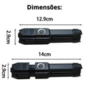 Lanterna Tática Power LED Recarregável 2.0 - À Prova D'Agua + Frete Grátis