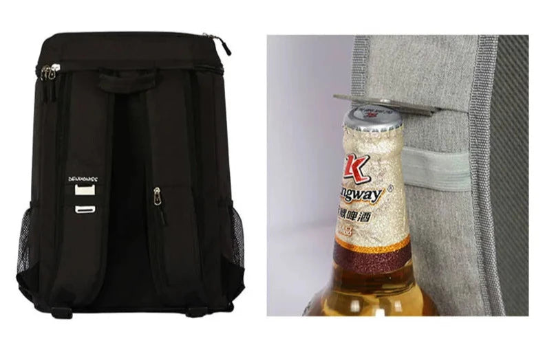 Mochila Térmica Premium - Cooler Impermeável 100% à Prova D'água 20L
