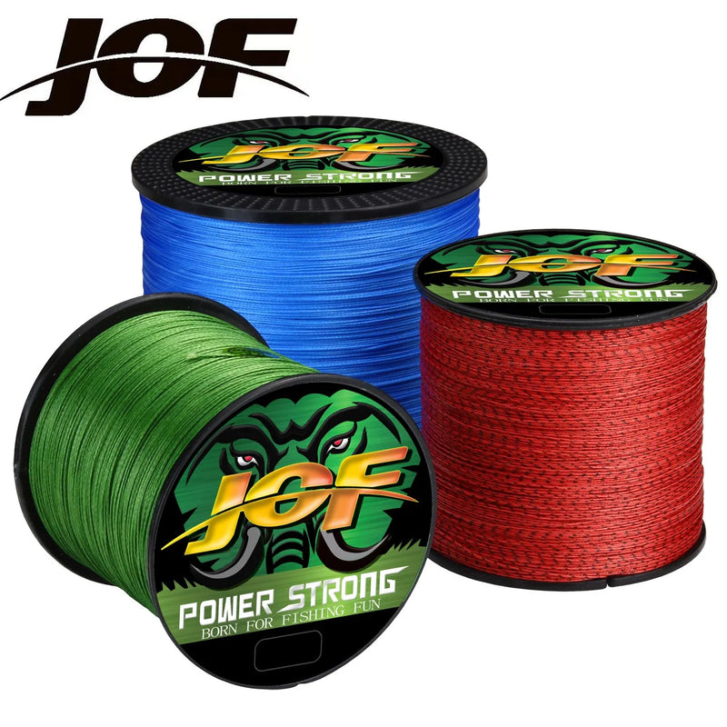 Nova Linha Multifilamento JOF POWER STRONG 4x 300M Ultra Resistente - Frete Grátis