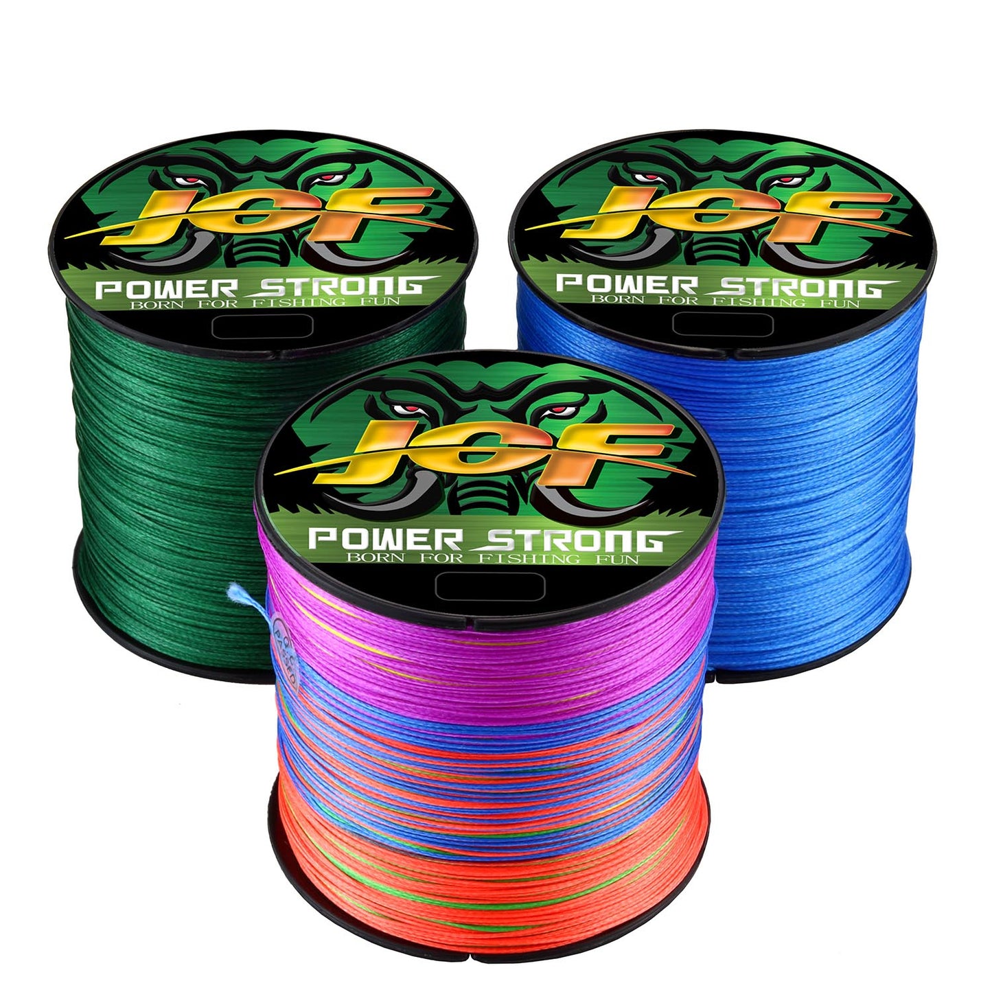 Nova Linha Multifilamento JOF POWER STRONG 4x 300M Ultra Resistente - Frete Grátis