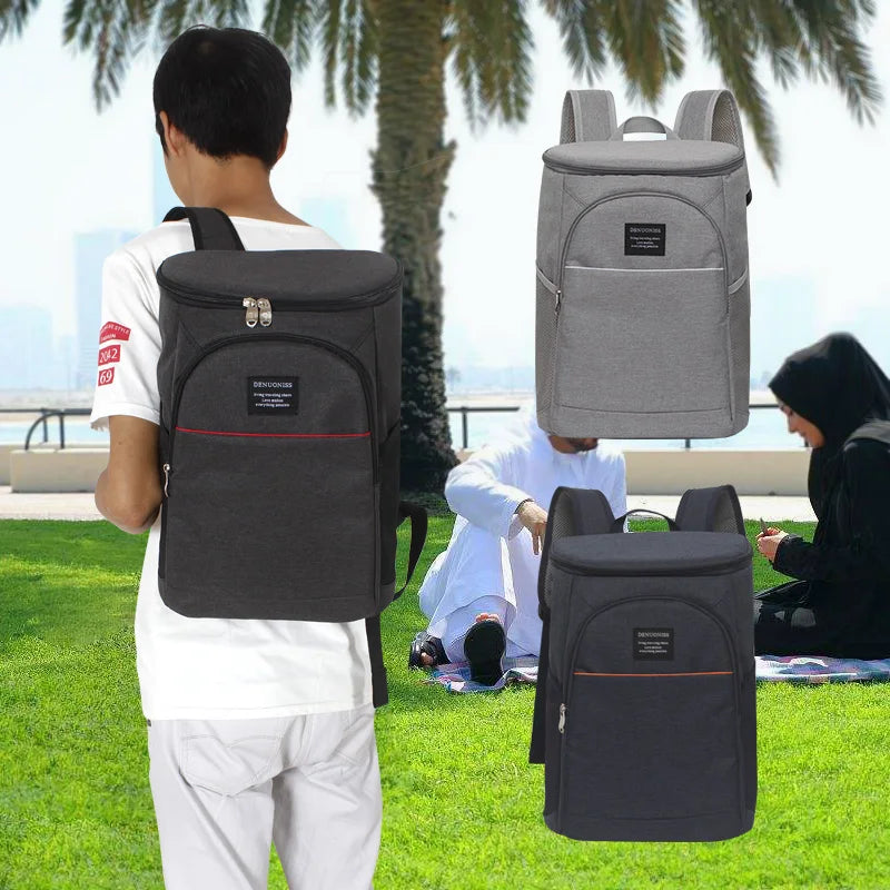 Mochila Térmica Premium - Cooler Impermeável 100% à Prova D'água 20L