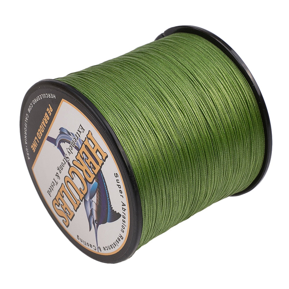 Super Linha Multifilamento Hercules 8 fios até 300lbs - 500 Metros - Frete Grátis