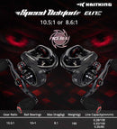 Carretilha KastKing Speed Demon Elite Vel. Recolhimento 10.5:1 - Frete Grátis todo Brasil