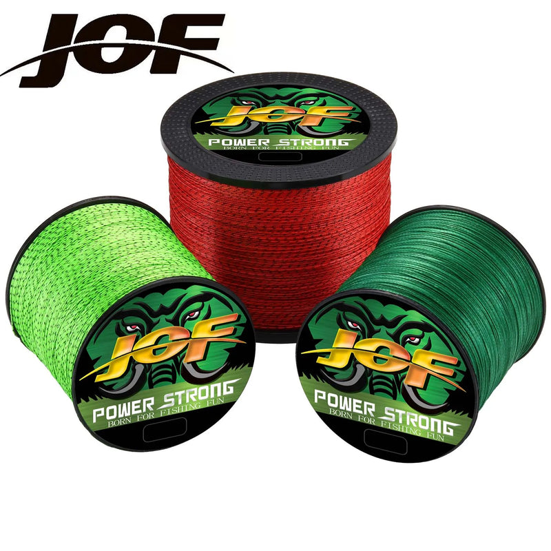 Nova Linha Multifilamento JOF POWER STRONG 4x 300M Ultra Resistente - Frete Grátis