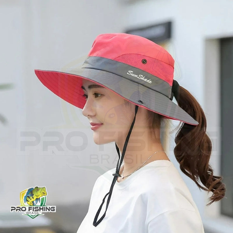 Novo Chapéu Feminino Importado Sun Shade com Proteção Solar UV400