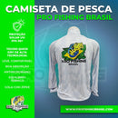 Nova Camiseta de Pesca Pro Fishing Brasil 2024 CAMUFLA