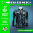 Nova Camiseta de Pesca Pro Fishing Brasil 2024 CAMUFLA