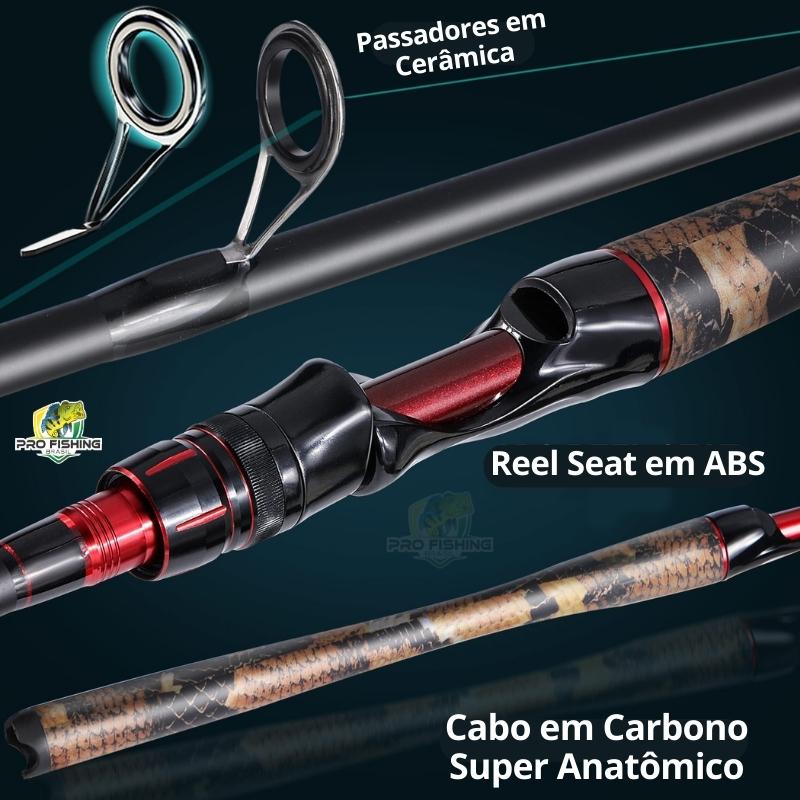 SUPER KIT DE PESCA SNAKE COM VARA + MOLINETE + LINHA - FRETE GRÁTIS