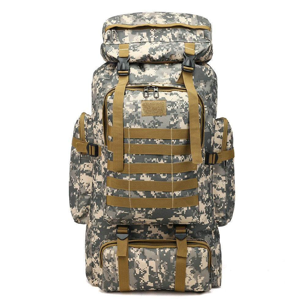 Super Mochila Militar Cargueiro Impermeável 80 Litros - Frete Grátis