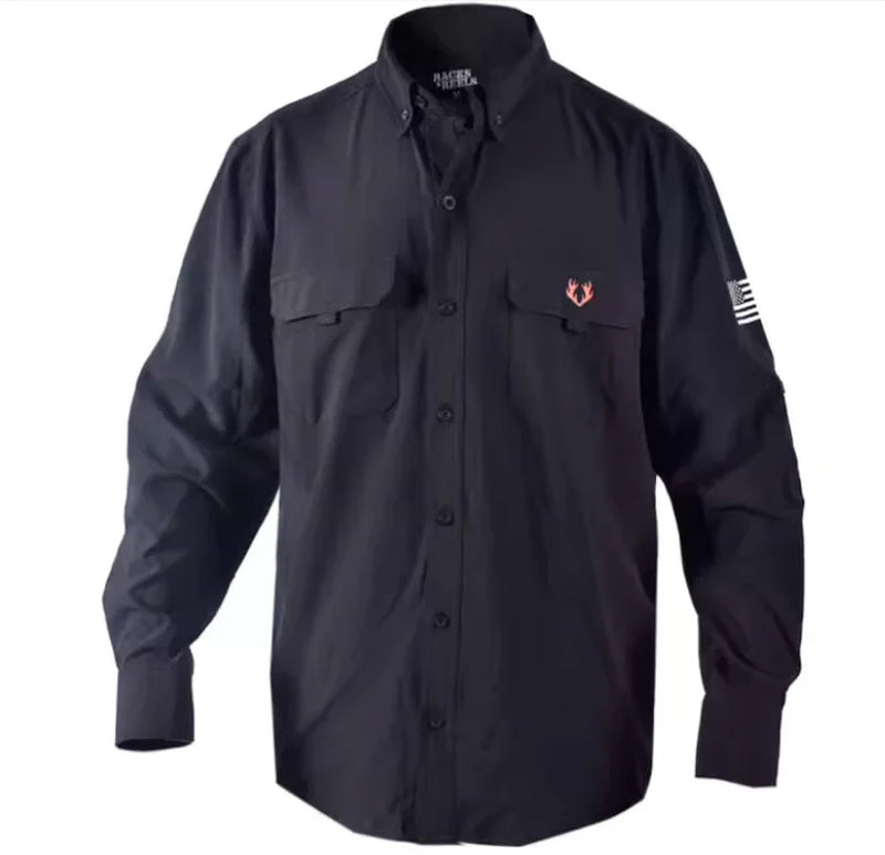 Camisa Importada de Caça e Pesca com Proteção Solar UPF50 UV Fast Dry USA