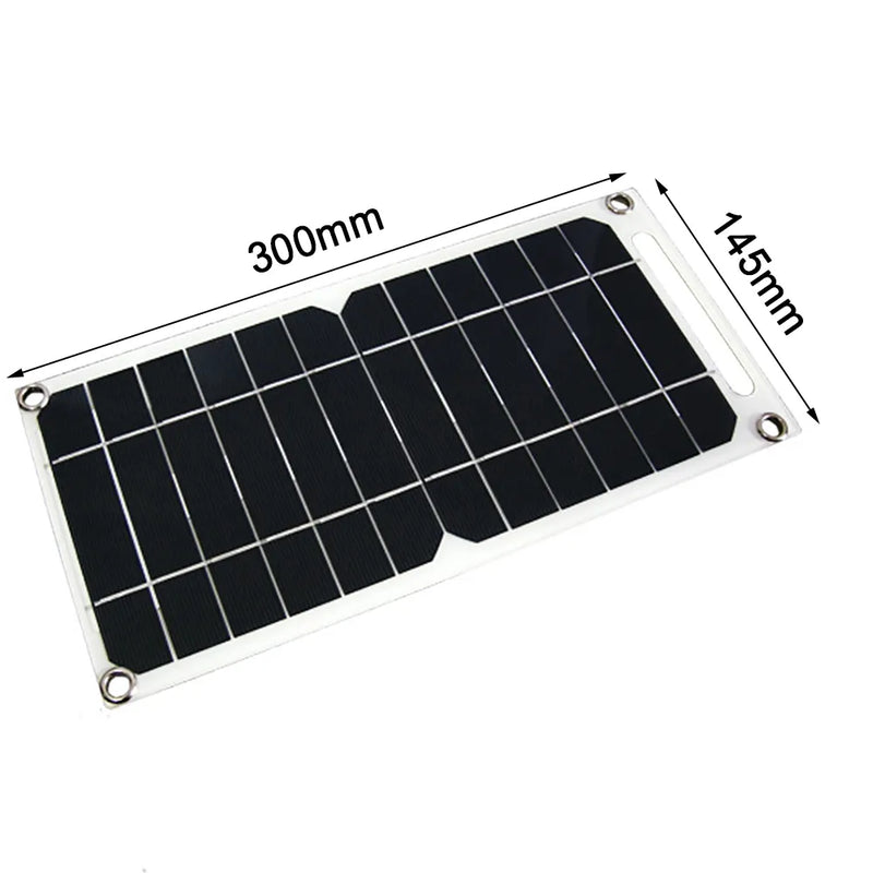 Painel Solar Portátil 30W - Á Prova D`Água - Super Prático