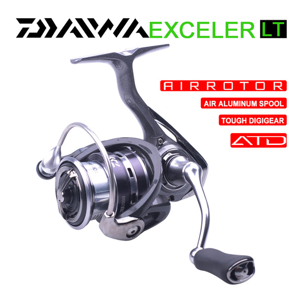 Novo Molinete Daiwa Exceler LT - Super Leve e Ristente - Frete Grátis
