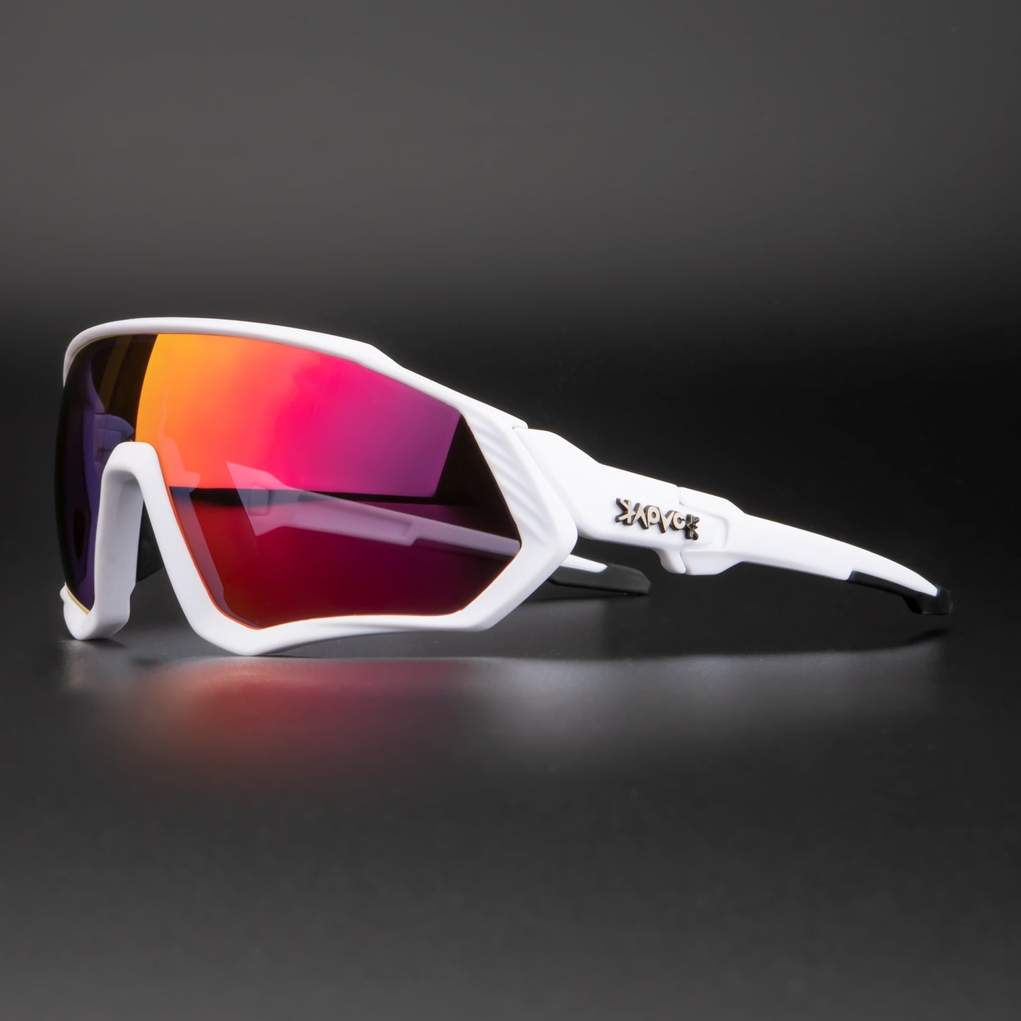 Óculos de Ciclismo KAPVOE Polarizado com 5 Lentes - Proteção Total UV+400 + Frete Grátis