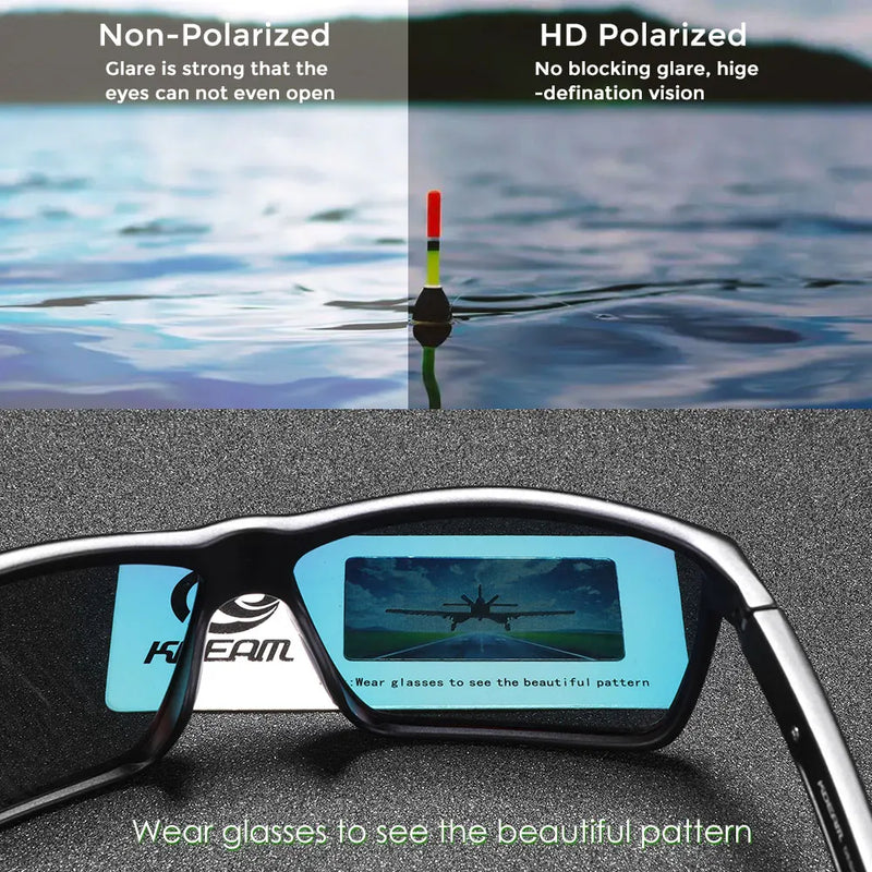 Novo Óculos Polarizado Importado KDEAM com Proteção Solar UV400