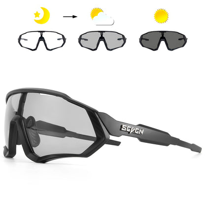 Novo Óculos de Ciclismo Fotocromático SCVCN - com Proteção UV+400 + Frete Grátis