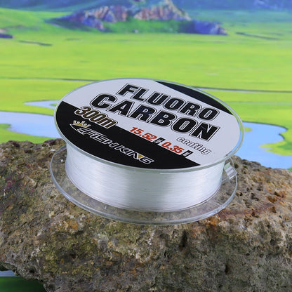 Linha de FluorCarbono Fish King Super Resistente a Abrasão - Frete Grátis