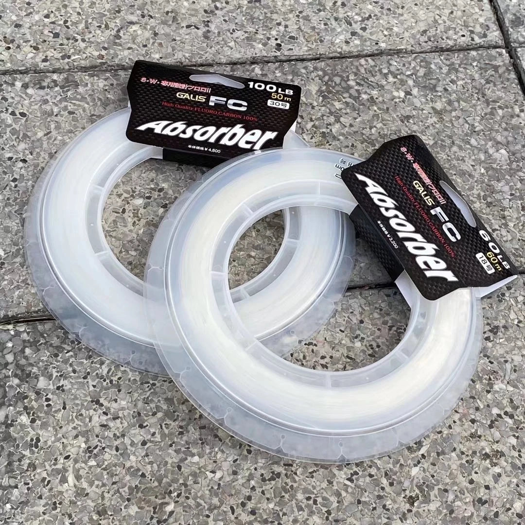 Linha de Fluorcarbono Absorber YGK - Japan