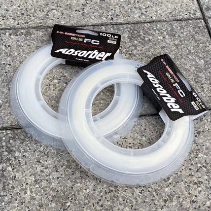 Linha de Fluorcarbono Absorber YGK - Japan
