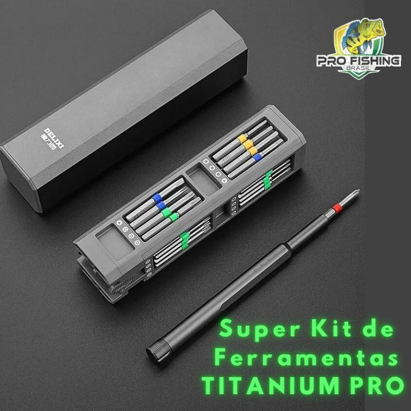 Super Kit de Ferramentas TITANIUM PRO  [TUDO EM 1]