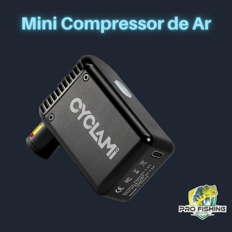 Mini Compressor Ar para Bicicleta - Bomba de ar Elétrica Portátil