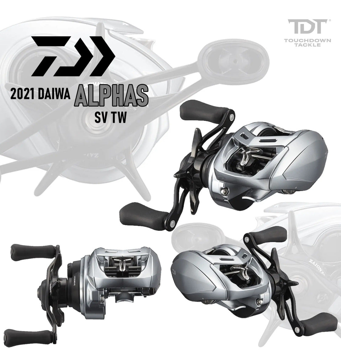 Carretilha Daiwa® Alphas Sv Tw 800x 8.1:1 Drg:4.5kg