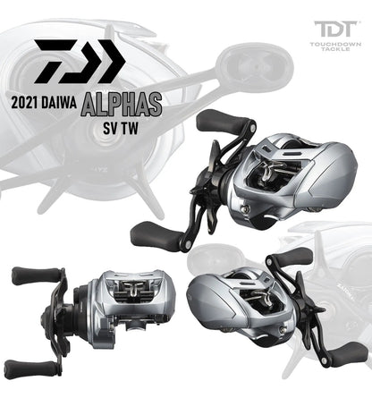 Carretilha Daiwa® Alphas Sv Tw 800x 8.1:1 Drg:4.5kg