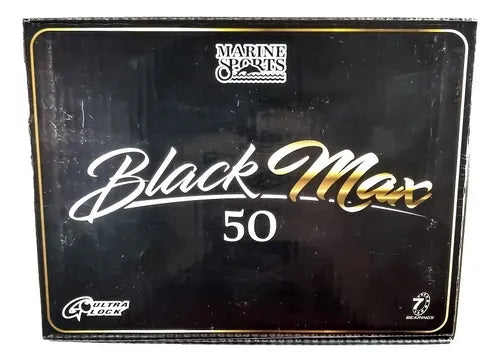 Carretilha Marine Sports Black Max 50 - Frete Grátis para Sul/Sudeste