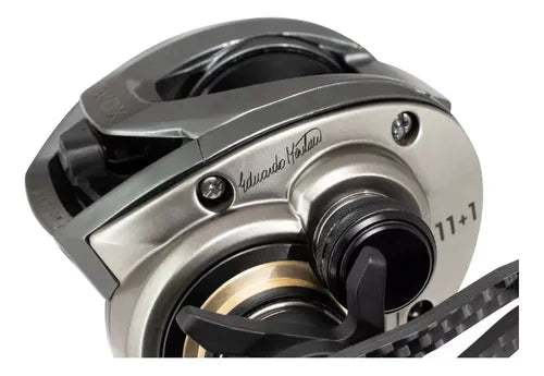 Carretilha Saint Evox Carbon 8.1:1 Drag 8kg - Frete Grátis p/ todo Brasil