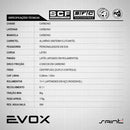 Carretilha Saint Evox Carbon 8.1:1 Drag 8kg - Frete Grátis p/ todo Brasil